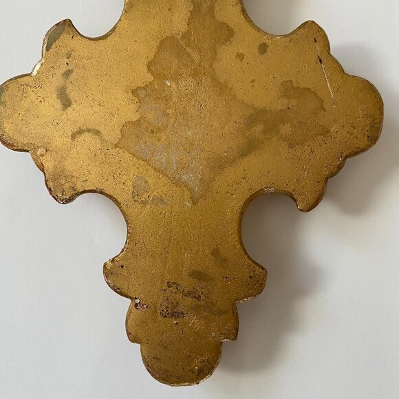 Vintage Gold and Red Wall Decor Art - Picture 10 of 10